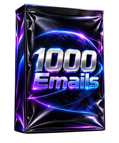 1,000 emails pack